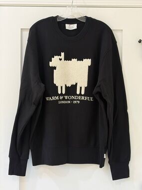 Warm & Wonderful Black Sheep Crew Neck - Princess Diana - Size XL